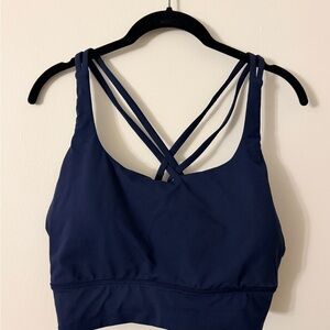 Lululemon True Navy Longline Energy Bra